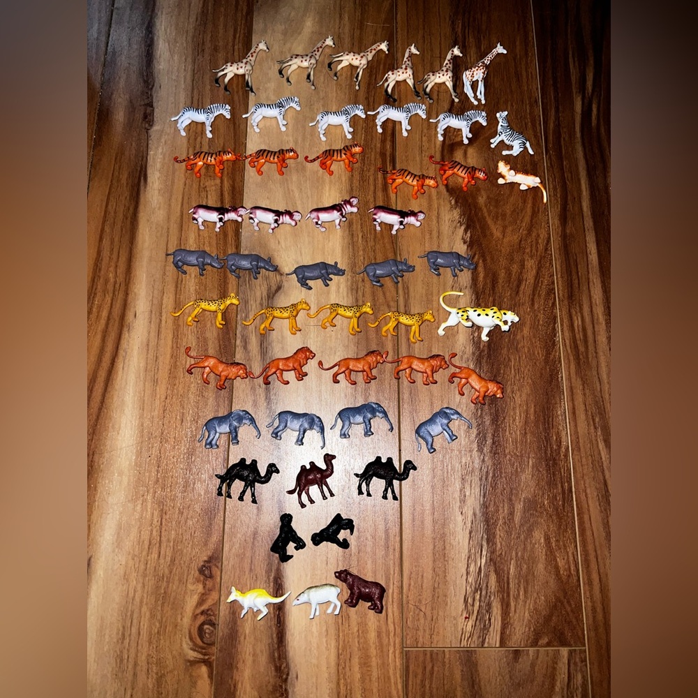 Small Safari animal lot